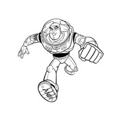 Dibujo para colorear: Buzz Lightyear of Star Command (Dibujos animados) #46701 - Dibujos para Colorear e Imprimir Gratis