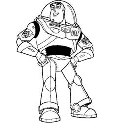 Dibujo para colorear: Buzz Lightyear of Star Command (Dibujos animados) #46702 - Dibujos para Colorear e Imprimir Gratis