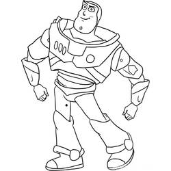 Dibujo para colorear: Buzz Lightyear of Star Command (Dibujos animados) #46711 - Dibujos para Colorear e Imprimir Gratis