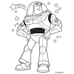 Dibujo para colorear: Buzz Lightyear of Star Command (Dibujos animados) #46721 - Dibujos para Colorear e Imprimir Gratis