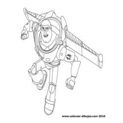 Dibujo para colorear: Buzz Lightyear of Star Command (Dibujos animados) #46731 - Dibujos para Colorear e Imprimir Gratis