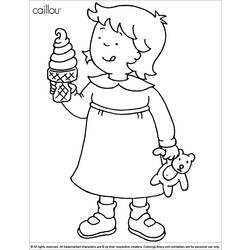 Dibujo para colorear: Caillou (Dibujos animados) #36183 - Dibujos para Colorear e Imprimir Gratis