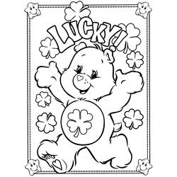 Dibujo para colorear: Care Bears (Dibujos animados) #37137 - Dibujos para Colorear e Imprimir Gratis