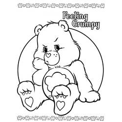 Dibujo para colorear: Care Bears (Dibujos animados) #37140 - Dibujos para Colorear e Imprimir Gratis
