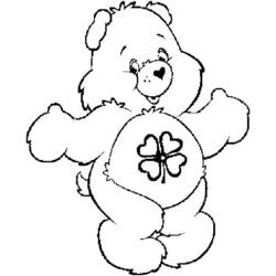 Dibujo para colorear: Care Bears (Dibujos animados) #37147 - Dibujos para Colorear e Imprimir Gratis