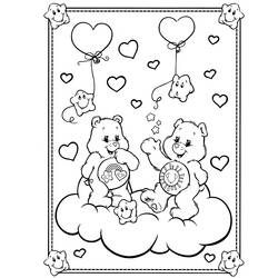 Dibujo para colorear: Care Bears (Dibujos animados) #37182 - Dibujos para Colorear e Imprimir Gratis