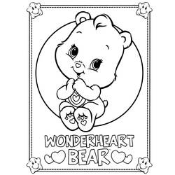Dibujo para colorear: Care Bears (Dibujos animados) #37186 - Dibujos para Colorear e Imprimir Gratis