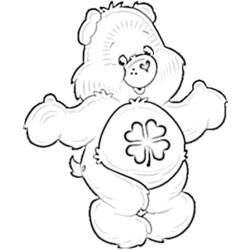 Dibujo para colorear: Care Bears (Dibujos animados) #37200 - Dibujos para Colorear e Imprimir Gratis