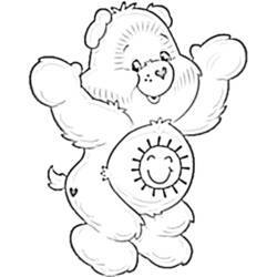 Dibujo para colorear: Care Bears (Dibujos animados) #37212 - Dibujos para Colorear e Imprimir Gratis