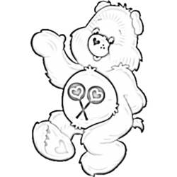 Dibujo para colorear: Care Bears (Dibujos animados) #37213 - Dibujos para Colorear e Imprimir Gratis