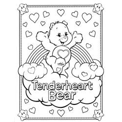 Dibujo para colorear: Care Bears (Dibujos animados) #37218 - Dibujos para Colorear e Imprimir Gratis
