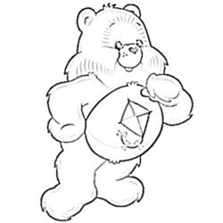 Dibujo para colorear: Care Bears (Dibujos animados) #37270 - Dibujos para Colorear e Imprimir Gratis