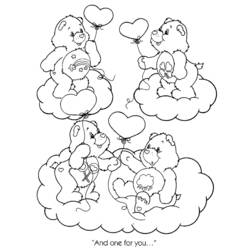 Dibujo para colorear: Care Bears (Dibujos animados) #37271 - Dibujos para Colorear e Imprimir Gratis