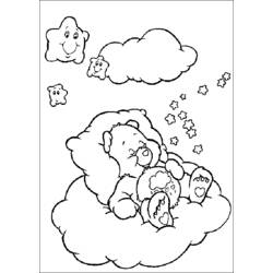 Dibujo para colorear: Care Bears (Dibujos animados) #37337 - Dibujos para Colorear e Imprimir Gratis