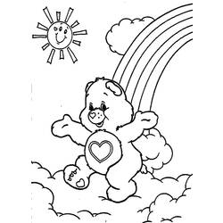 Dibujo para colorear: Care Bears (Dibujos animados) #37339 - Dibujos para Colorear e Imprimir Gratis