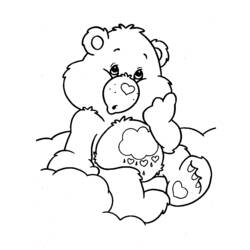 Dibujo para colorear: Care Bears (Dibujos animados) #37342 - Dibujos para Colorear e Imprimir Gratis
