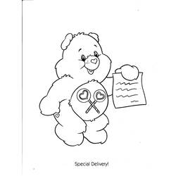 Dibujo para colorear: Care Bears (Dibujos animados) #37359 - Dibujos para Colorear e Imprimir Gratis