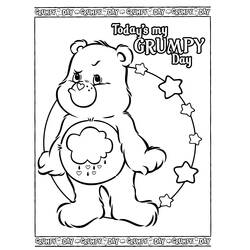 Dibujo para colorear: Care Bears (Dibujos animados) #37375 - Dibujos para Colorear e Imprimir Gratis