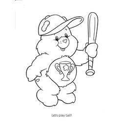 Dibujo para colorear: Care Bears (Dibujos animados) #37428 - Dibujos para Colorear e Imprimir Gratis