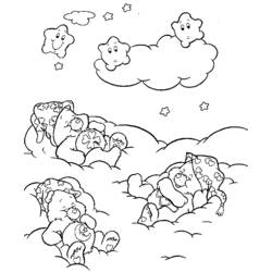 Dibujo para colorear: Care Bears (Dibujos animados) #37429 - Dibujos para Colorear e Imprimir Gratis