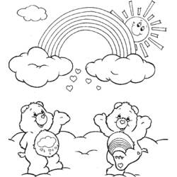 Dibujo para colorear: Care Bears (Dibujos animados) #37460 - Dibujos para Colorear e Imprimir Gratis