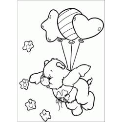 Dibujo para colorear: Care Bears (Dibujos animados) #37483 - Dibujos para Colorear e Imprimir Gratis