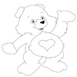 Dibujo para colorear: Care Bears (Dibujos animados) #37548 - Dibujos para Colorear e Imprimir Gratis