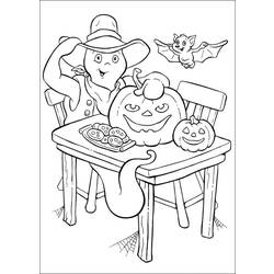 Dibujo para colorear: Casper (Dibujos animados) #36257 - Dibujos para Colorear e Imprimir Gratis