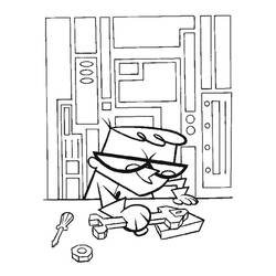 Dibujo para colorear: Dexter Laboratory (Dibujos animados) #50731 - Dibujos para Colorear e Imprimir Gratis