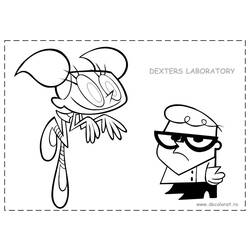 Dibujo para colorear: Dexter Laboratory (Dibujos animados) #50749 - Dibujos para Colorear e Imprimir Gratis