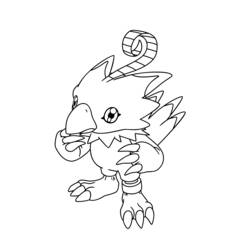 Dibujo para colorear: Digimon (Dibujos animados) #51430 - Dibujos para Colorear e Imprimir Gratis