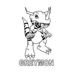 Dibujo para colorear: Digimon (Dibujos animados) #51440 - Dibujos para Colorear e Imprimir Gratis
