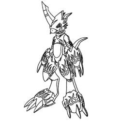 Dibujo para colorear: Digimon (Dibujos animados) #51441 - Dibujos para Colorear e Imprimir Gratis