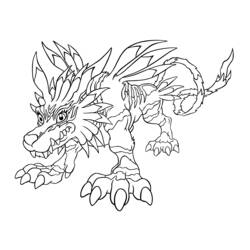 Dibujo para colorear: Digimon (Dibujos animados) #51473 - Dibujos para Colorear e Imprimir Gratis