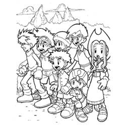Dibujo para colorear: Digimon (Dibujos animados) #51515 - Dibujos para Colorear e Imprimir Gratis