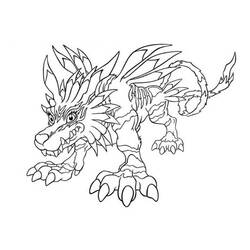 Dibujo para colorear: Digimon (Dibujos animados) #51558 - Dibujos para Colorear e Imprimir Gratis