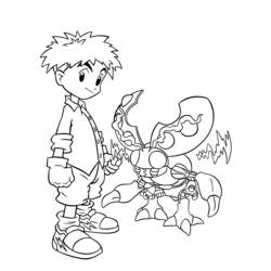 Dibujo para colorear: Digimon (Dibujos animados) #51567 - Dibujos para Colorear e Imprimir Gratis