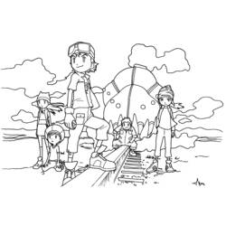 Dibujo para colorear: Digimon (Dibujos animados) #51576 - Dibujos para Colorear e Imprimir Gratis