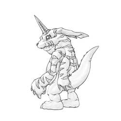 Dibujo para colorear: Digimon (Dibujos animados) #51619 - Dibujos para Colorear e Imprimir Gratis