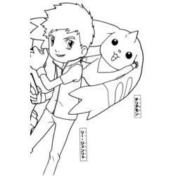 Dibujo para colorear: Digimon (Dibujos animados) #51655 - Dibujos para Colorear e Imprimir Gratis