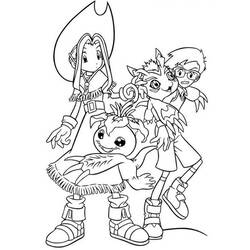 Dibujo para colorear: Digimon (Dibujos animados) #51683 - Dibujos para Colorear e Imprimir Gratis