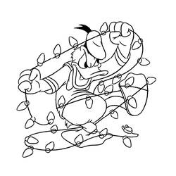 Dibujo para colorear: Donald Duck (Dibujos animados) #30154 - Dibujos para Colorear e Imprimir Gratis
