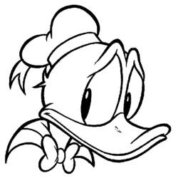 Dibujo para colorear: Donald Duck (Dibujos animados) #30158 - Dibujos para Colorear e Imprimir Gratis