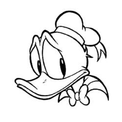 Dibujo para colorear: Donald Duck (Dibujos animados) #30178 - Dibujos para Colorear e Imprimir Gratis