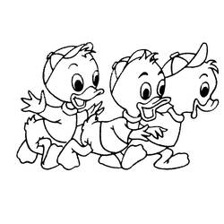 Dibujo para colorear: Donald Duck (Dibujos animados) #30200 - Dibujos para Colorear e Imprimir Gratis