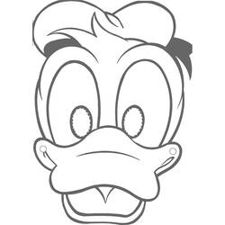 Dibujo para colorear: Donald Duck (Dibujos animados) #30207 - Dibujos para Colorear e Imprimir Gratis