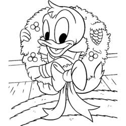 Dibujo para colorear: Donald Duck (Dibujos animados) #30216 - Dibujos para Colorear e Imprimir Gratis