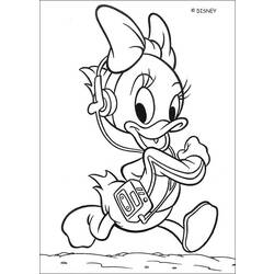 Dibujo para colorear: Donald Duck (Dibujos animados) #30231 - Dibujos para Colorear e Imprimir Gratis