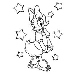 Dibujo para colorear: Donald Duck (Dibujos animados) #30252 - Dibujos para Colorear e Imprimir Gratis