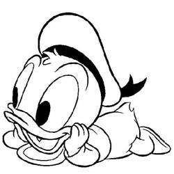 Dibujo para colorear: Donald Duck (Dibujos animados) #30280 - Dibujos para Colorear e Imprimir Gratis